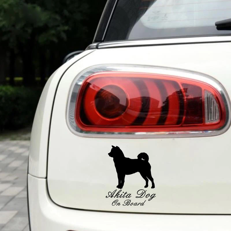 Автомобильная Наклейка 3D 18 1*15 см забавная трехмерная akita dog на автомобиль