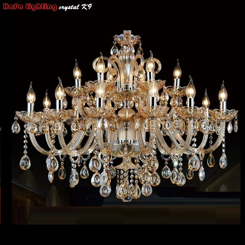 

Modern Crystal Chandelier Lighting For Living Room Bedroom Crystal K9 Pendant Chandelier Modern Crystal Lamp Chandeliers Lights
