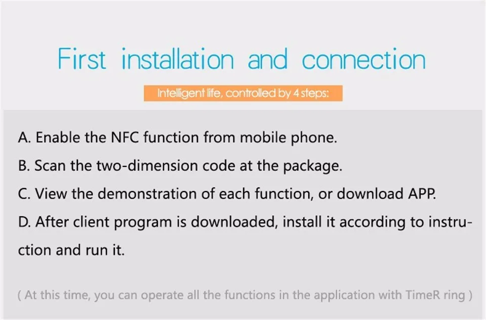 TimeR2 смарт Кольцо носимых Технология волшебное кольцо для телефона NFC умный аксессуары Мода 3-доказательство электронный компонент