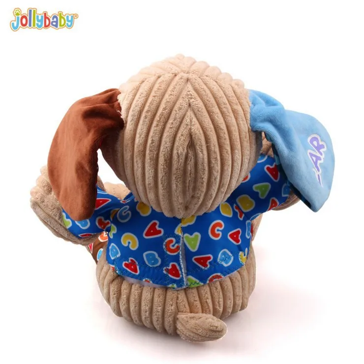 Популярная детская плюшевая Милая говорящая собака 25 см мягкая кукла jollybaby