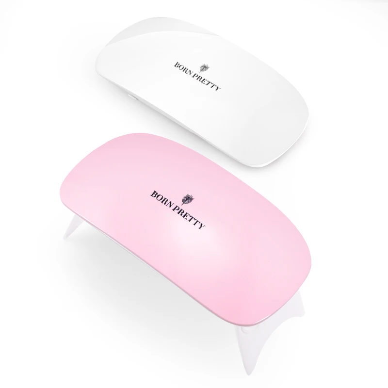 Сушилка для ногтей BORN PRETTY светодиодная УФ-лампа USB ЖК-дисплея сушильный Гель-лак |
