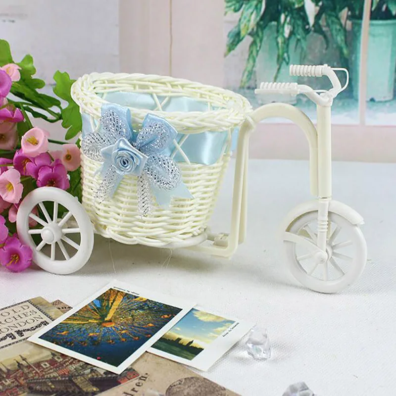 Цветочная подставка для вазы держатель трицикла дизайн велосипеда органайзер