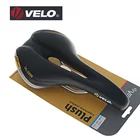 2019 Новое седло для горного велосипеда Velo VL-3256, 273x148 мм, кожа, сверхмягкое амортизирующее седло, запчасти для велосипеда