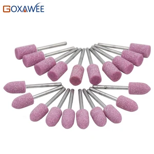 GOXAWEE 10 шт. точечные абразивные камни электрическая шлифовальная машина Аксессуары Dremel Шлифовальная головка колесный инструмент для вращающегося инструмента Dremel