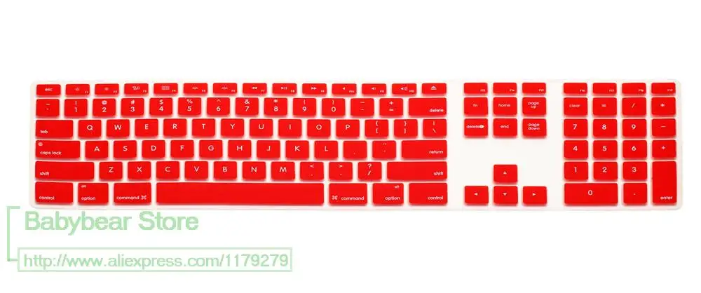 Градиентная крышка клавиатуры для Apple iMac G6 21 5 27 дюймов настольные защитная