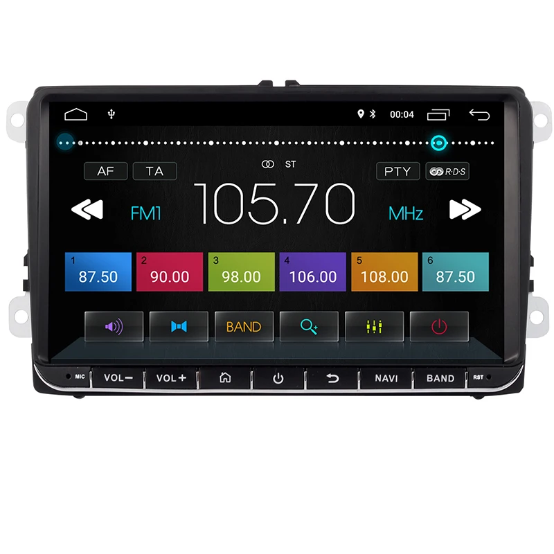 9 &quotandroid 0 Автомобильная gps навигация для VW Golf MK5 Jetta Passat Polo Tiguan Wifi 3G Bluetooth радио SD OBD