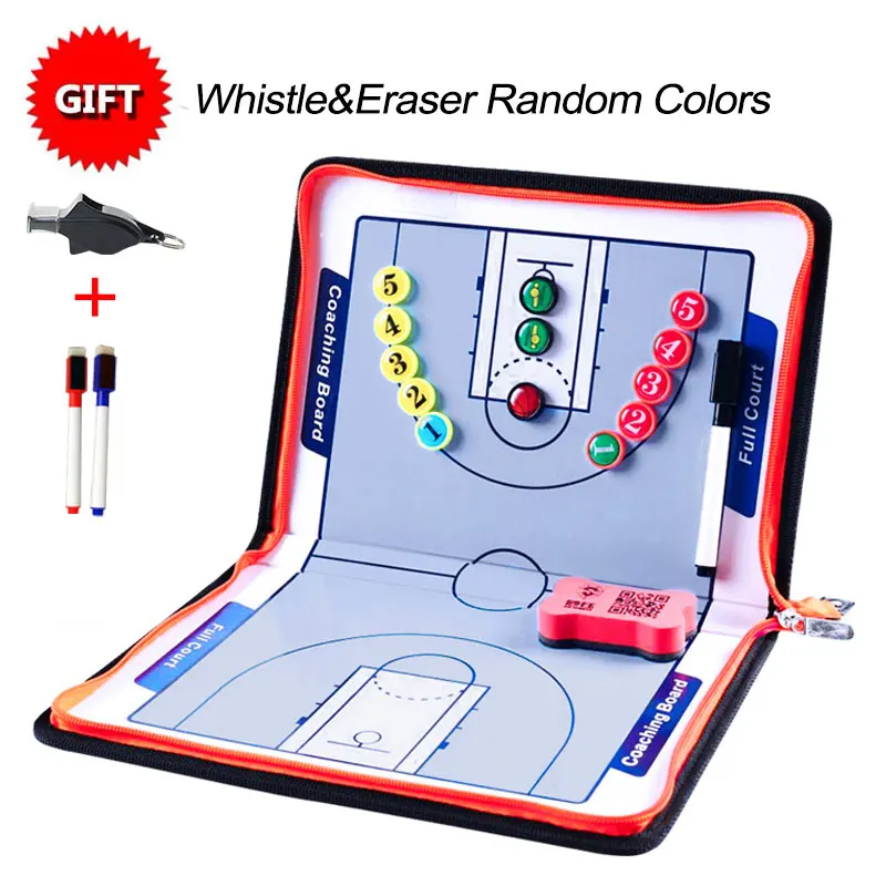 Тактическая доска баскетбольная на молнии Профессиональная тренировочная