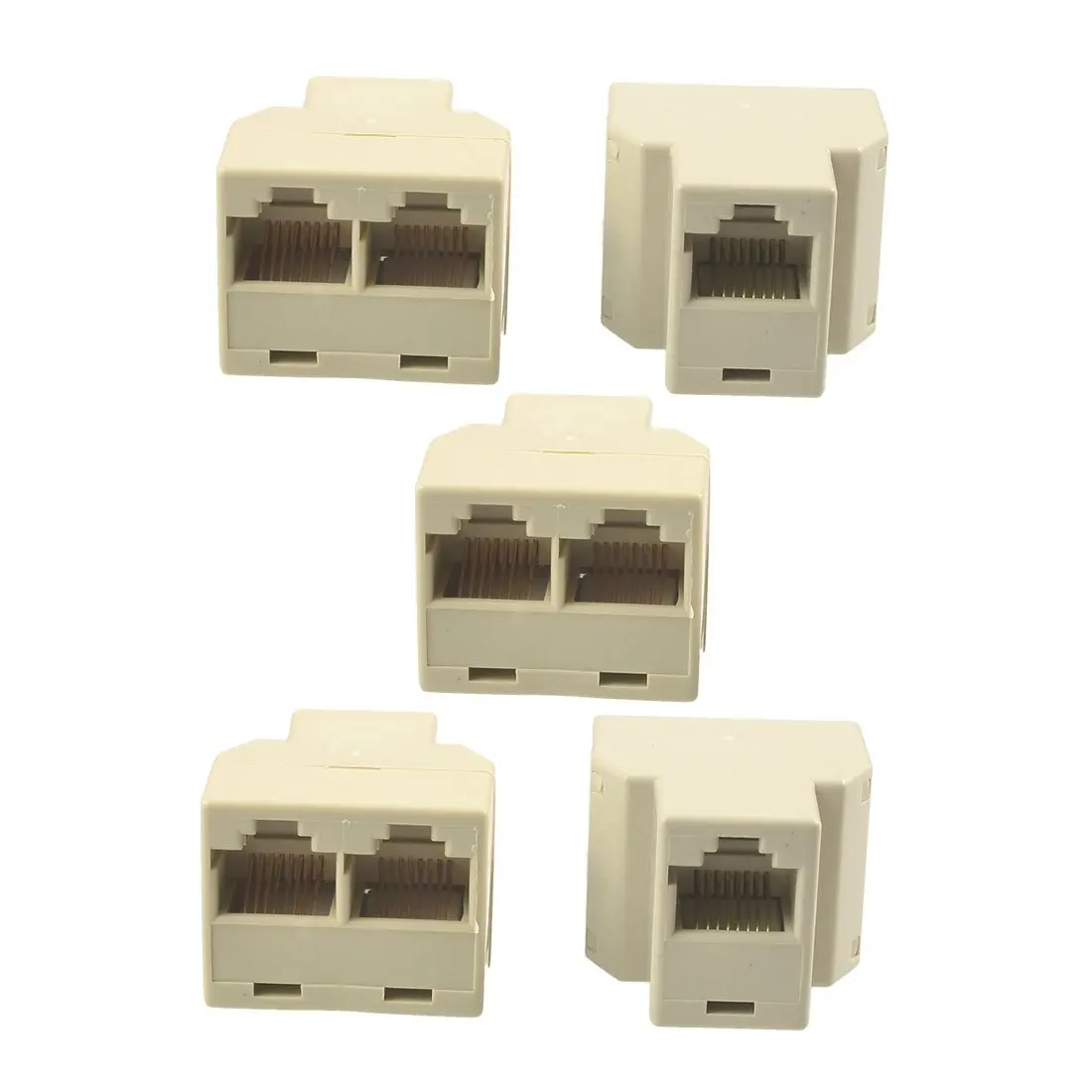 5 шт. RJ45 Женский до 2 8P8C модульные встроенные Ethernet муфта | Обустройство дома