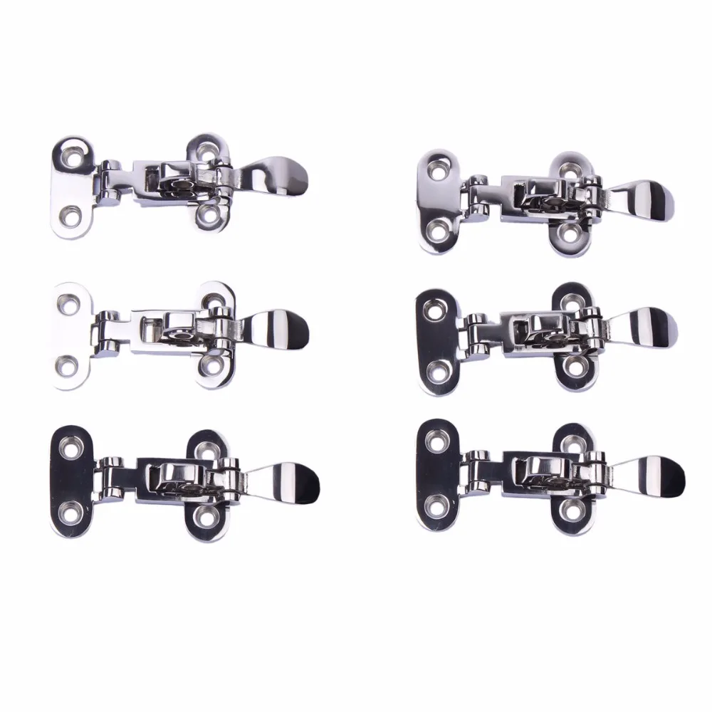 

Marine Boat Stainless Steel 316 Locker Hatch Adjustable Latch Clamp-4 3/8"