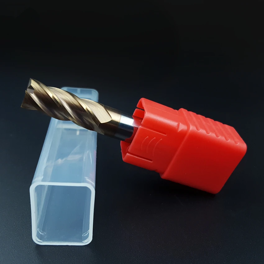 

Концевая фреза 5 мм VHM с 4 канавками, плоская, 55Hrc, с PVD покрытием, 5x13x6x50, 1 шт., карбидная Концевая фреза