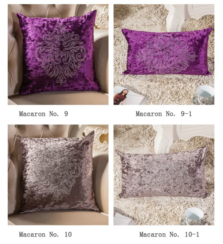PANFELOU 45*45 см Экологичная белая алмазная корона из циркония бренд Дракон наволочка