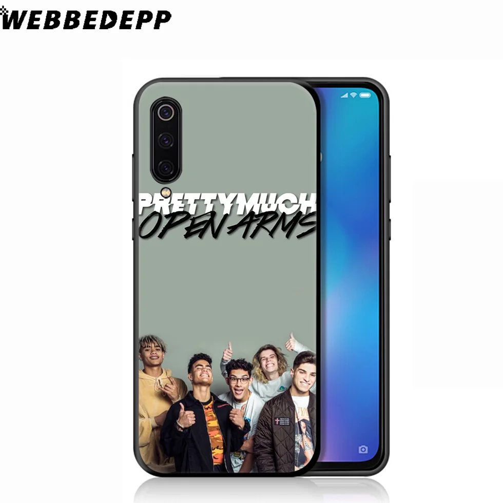 WEBBEDEPP PRETTYMUCH Band Soft Case for Xiaomi Mi 9T 9 8 SE 6 A1 A2 A3 Lite MiA1 MiA2 MiA3 F1 MAX 3 Mi8 CC9E CC9 |