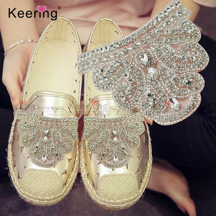 Модный красивый Кристальный камень Keering верхнее украшение для обуви сделай сам |