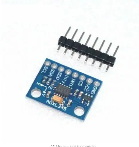Технические параметры ADXL345 цифровой трехосевой ускорение модуля наклона тяжести