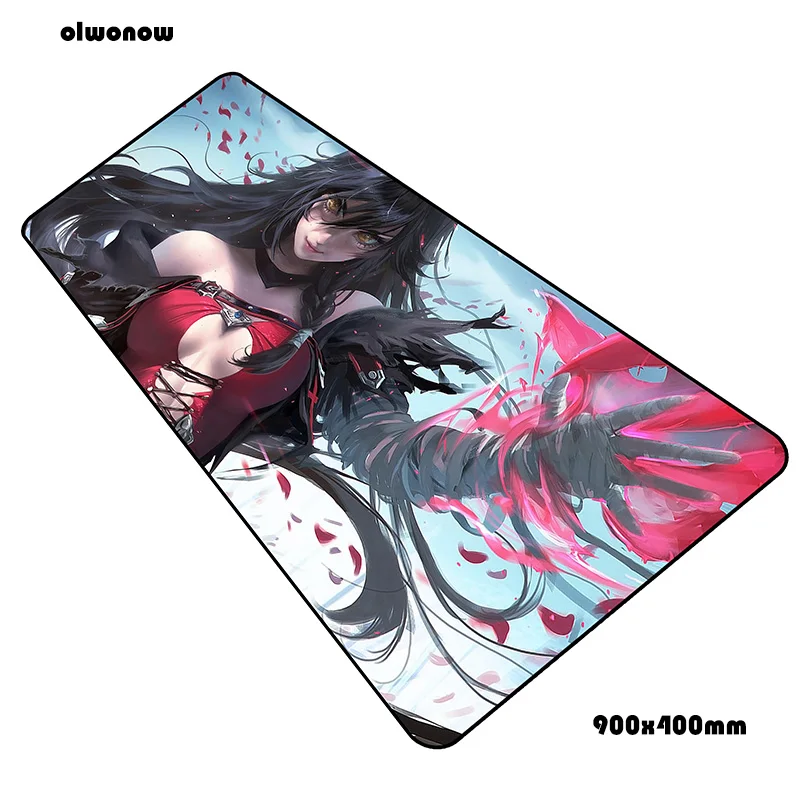 Сексуальный коврик для мыши 900x400x3 мм, игровой коврик для мыши с HD рисунком, большой коврик для мыши, игровой компьютерный стол, модный коврик, notbook mousemat pc