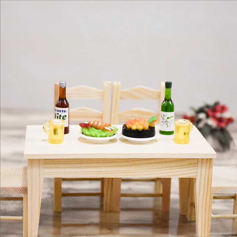 Детская игрушка подарок для детей 1:12 миниатюрная мебель кукольного домика кибаб