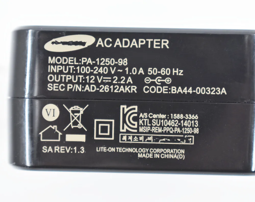 Адаптер зарядное устройство для Samsung Chromebook XE500C12 ноутбук Ac PA-1250-98 40W | Компьютеры и