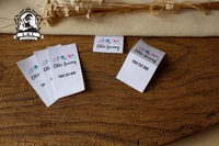 custom sewing labels brand labels custom clothing tags cotton ribbon label handmade label md531