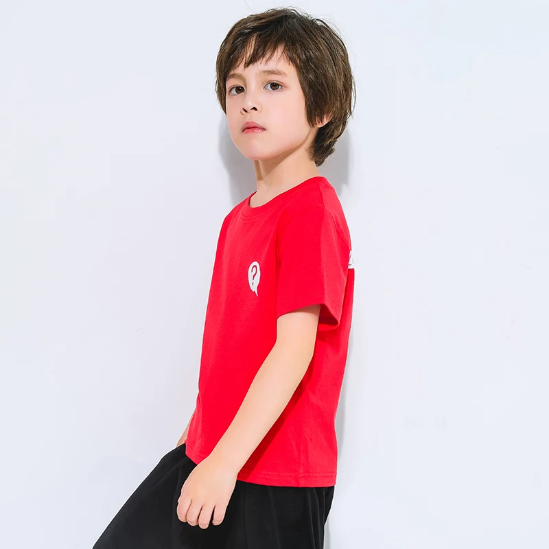 Pioneer Kids/футболки стандартной посадки летняя футболка для мальчиков-подростков Повседневная тонкая хлопковая Футболка для детей, одежда BDT910129