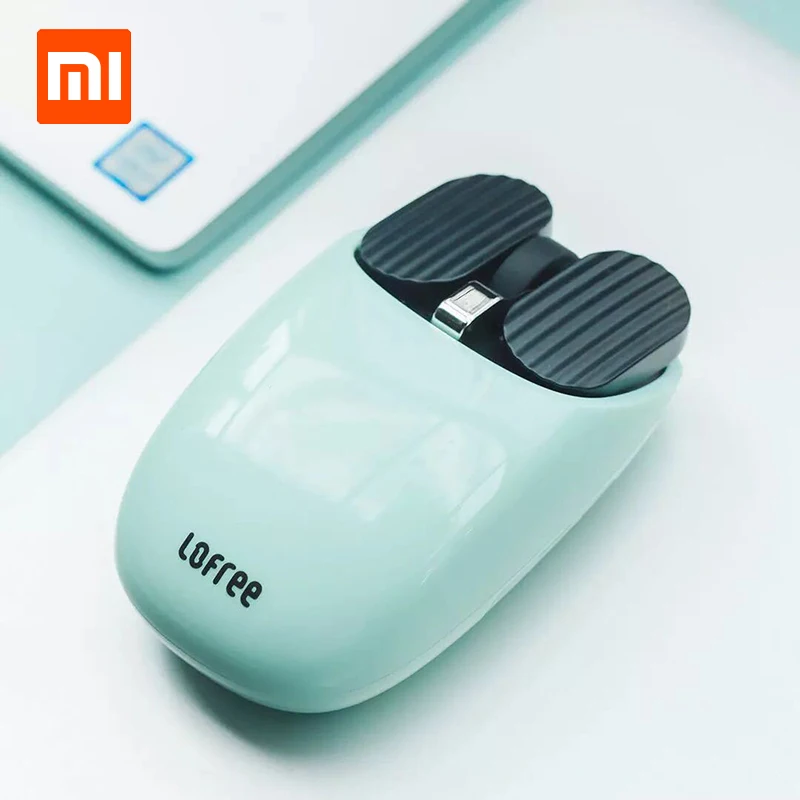 Xiaomi Mijia LOFREE Bluetooth беспроводная мышь 2 4G/Bluetooth двухрежимное соединение Уникальная