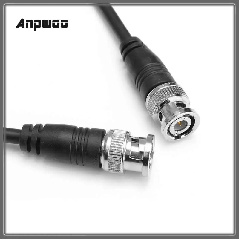 Anpwoo 0 5 м RG59 коаксиальный Удлинительный BNC Кабель папа для камеры видеонаблюдения