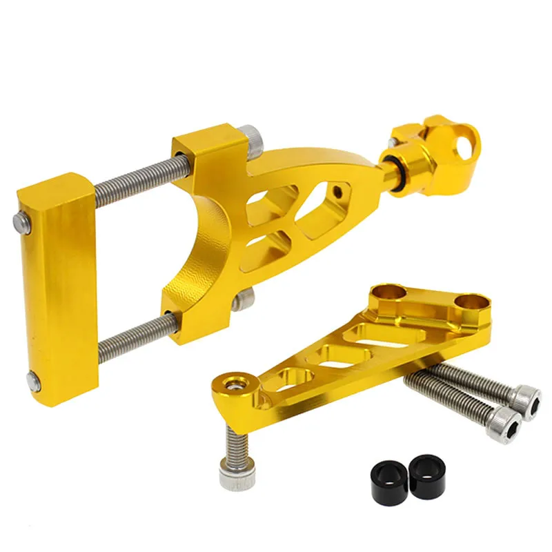 FX CNC Adjustable Motorcycles Steering Damper Stabilizer Mounting Brackets Kits For HONDA CB400 VTEC 1999 - 2010 2009 08 07 | Автомобили и
