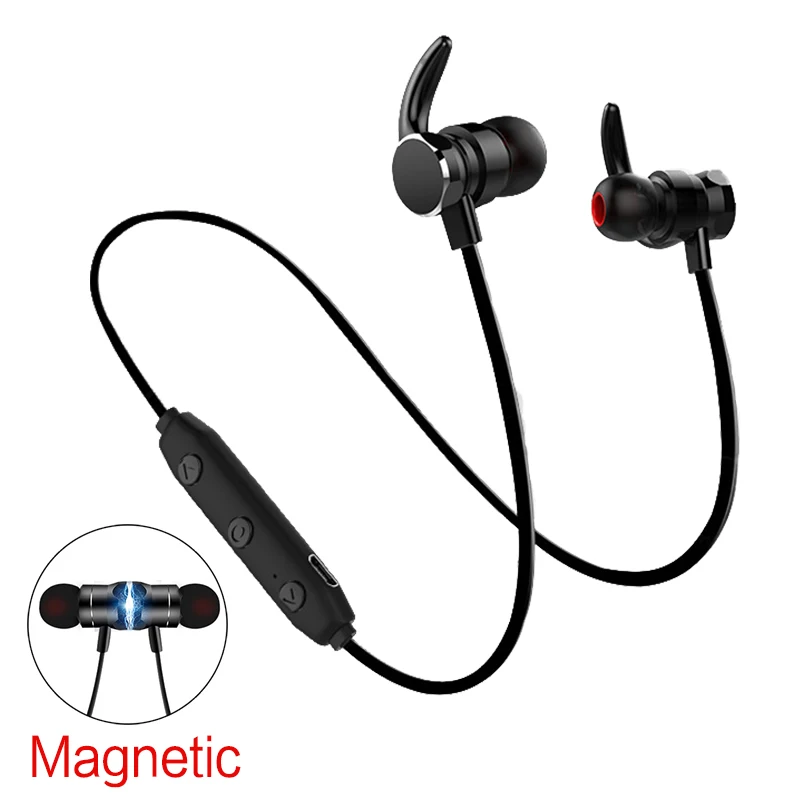 X3 Wireless Headphones Bluetooth Earphone Sports Stereo Bass in Ear Monitor Neckband Earphones Headset with Mic for Phone | Электроника