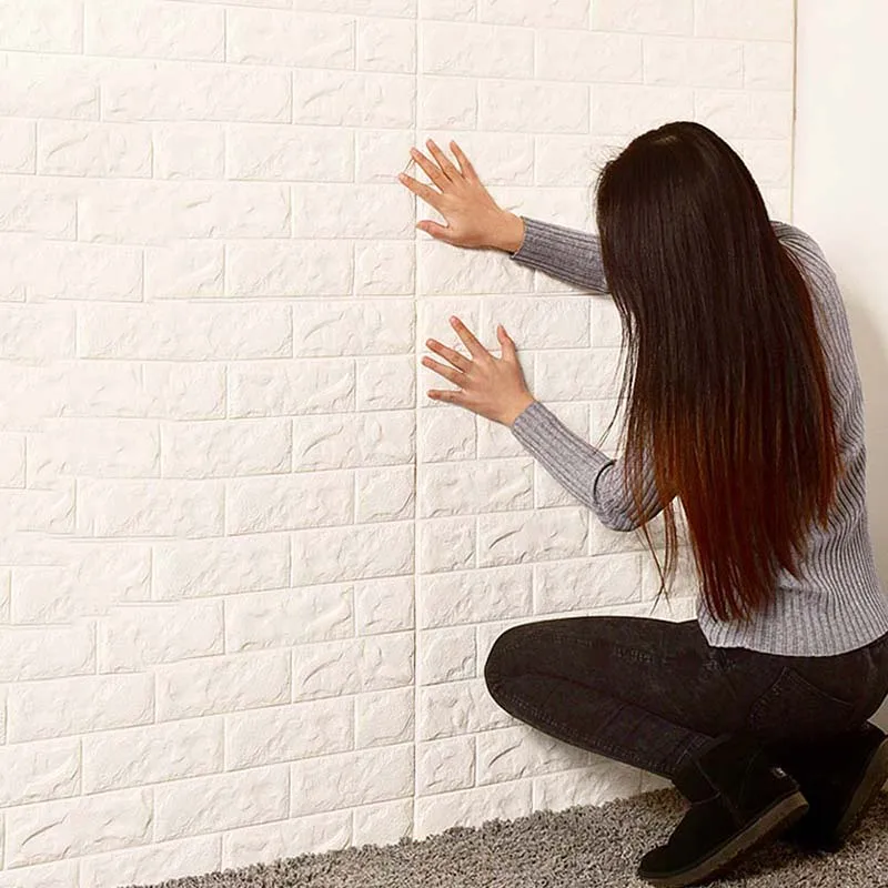 Утолщенная 3D Наклейка на стену украшение для спальни сделай сам самоклеящаяся