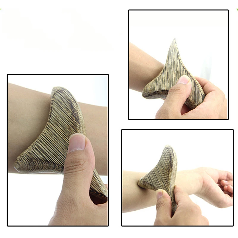 Массажер для шеи ног ароматный деревянный портативный массажер тела инструмент