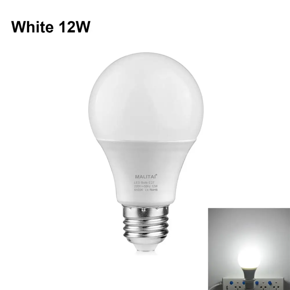 Single Bulb White Цоколь E27 Светодиодный светильник переключатель переменного тока 110 В 220 В инфракрасный PIR датчик движения лампа переключатель детектор движения для коридора лестницы внутренний светильник - Цвет: Single Bulb White