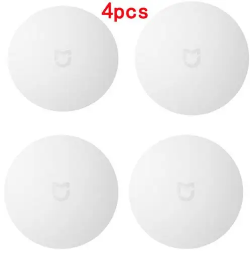4pcs В комплекте xiaomi Mijia портативный мини умный беспроводной переключатель для xiaomi умный дом центр управления Умный дом D5 - Цвет: 4pcs
