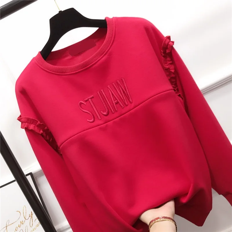 Autumn Winter Thick Толстовка для беременных; свитер для мам; весенне-осенняя одежда; футболка для материнства; рубашки; топы для беременных; свободная одежда для кормления грудью - Цвет: Autumn Winter Thick