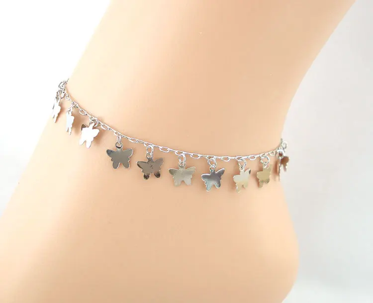 Браслет на ногу с изображением бабочки 2020|pulseras tobilleras mujer|tobillera mujerjewelry ankle |