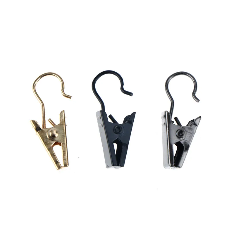 10 шт./лот зажимы крючки кольца набор зажимов для штор на окно и душевую кабину