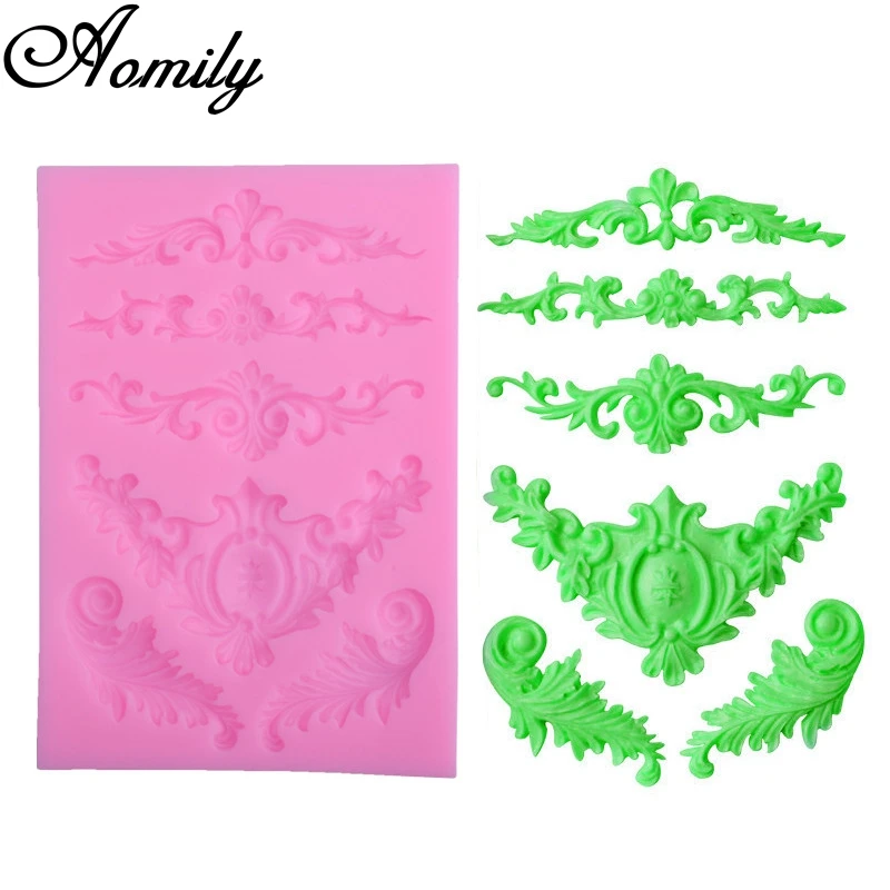 

Aomily Sugarcraft, 1 шт., силиконовая форма, рельефная скульптура, помадка, форма для украшения торта, инструменты, форма для шоколадной мастики