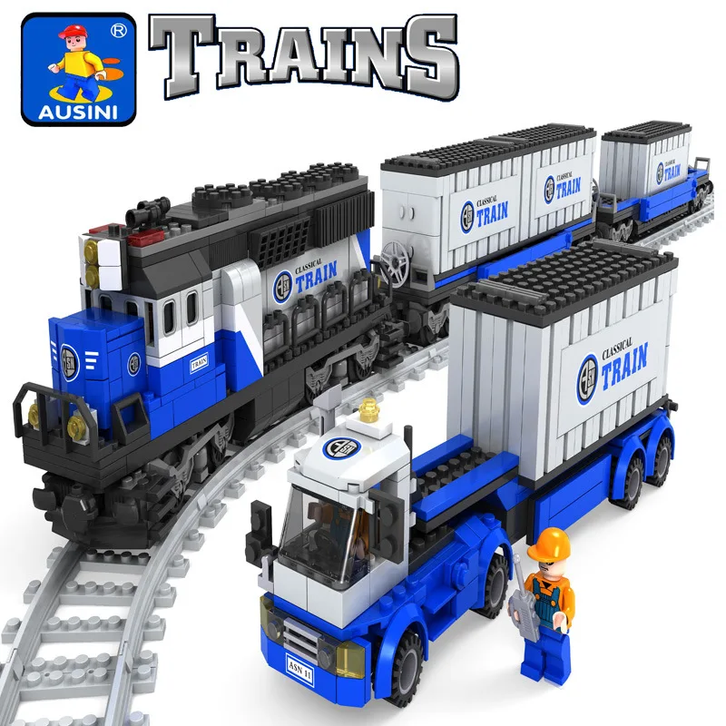 Ausini модели Здание игрушка Совместимость с LEGO Лего Legos Конструктор A25111 1008 блок