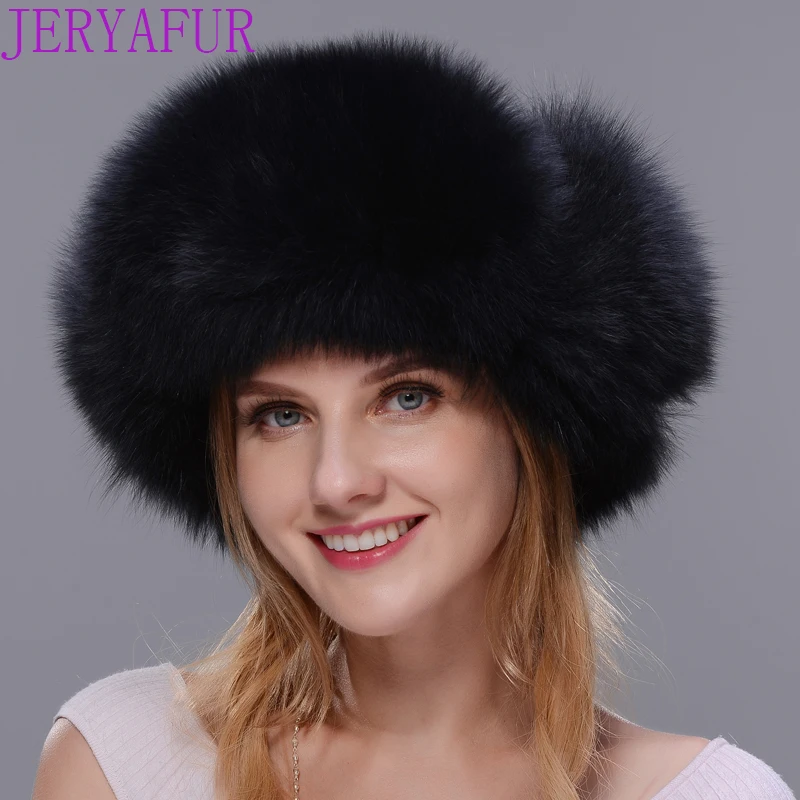 Женская шапка из натурального кроличьего меха Новая женская зимняя теплая с
