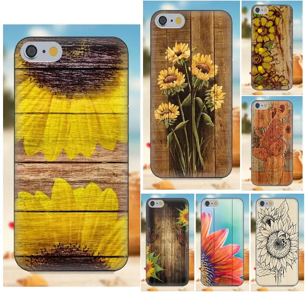 Подсолнечное масло дерева для iPhone 4S 5S 5C SE 6 S 7 8 Plus X Galaxy Note 5 S9 + большое ядро рrime alрha