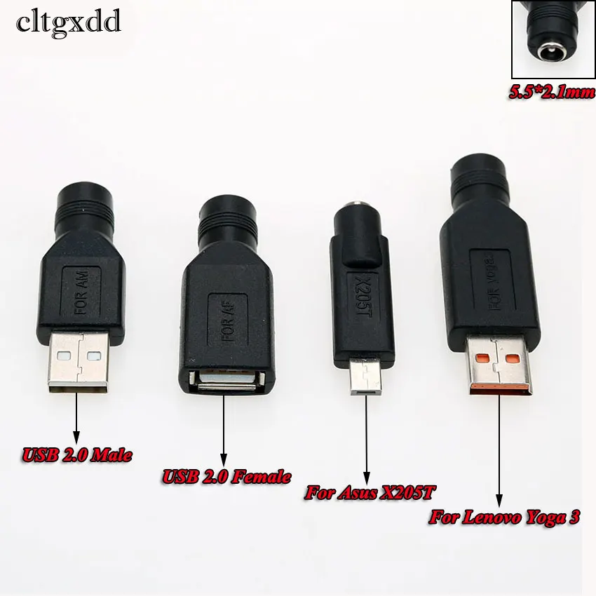 Cltgxdd 1 шт. 5 5*2 мм гнездовой разъем к USB 2 0 0*0 6 4 0*1 7 5*3 Штекерный питания постоянного