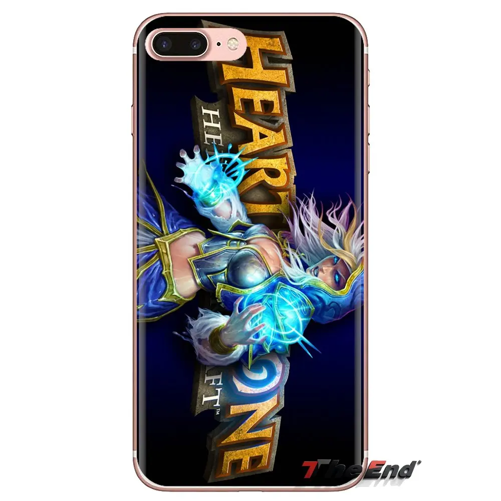 Мягкий ТПУ чехол для телефона Xiaomi Redmi 4A S2 Note 3 3S 4 4X 5 Plus 6 7 6A Pro Pocophone F1 Hearthstone Jaina Proudmoore