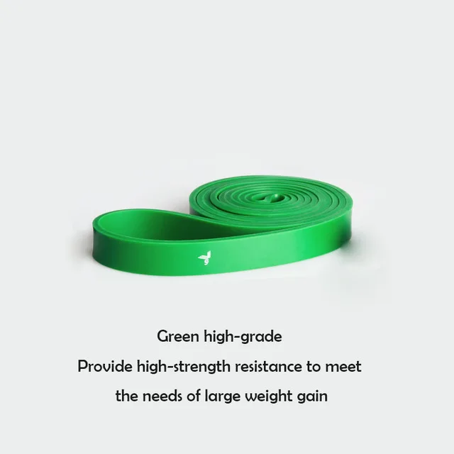 Green Xiaomi Mijia Qihao фитнес-растягивающийся ремешок в форме тела упражнения Сила натуральный латекс портативный подходит для спорта и фитнеса - Цвет: Green
