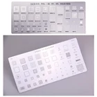 3 шт., трафареты BGA для Samsung HTC Huawei Android MTK