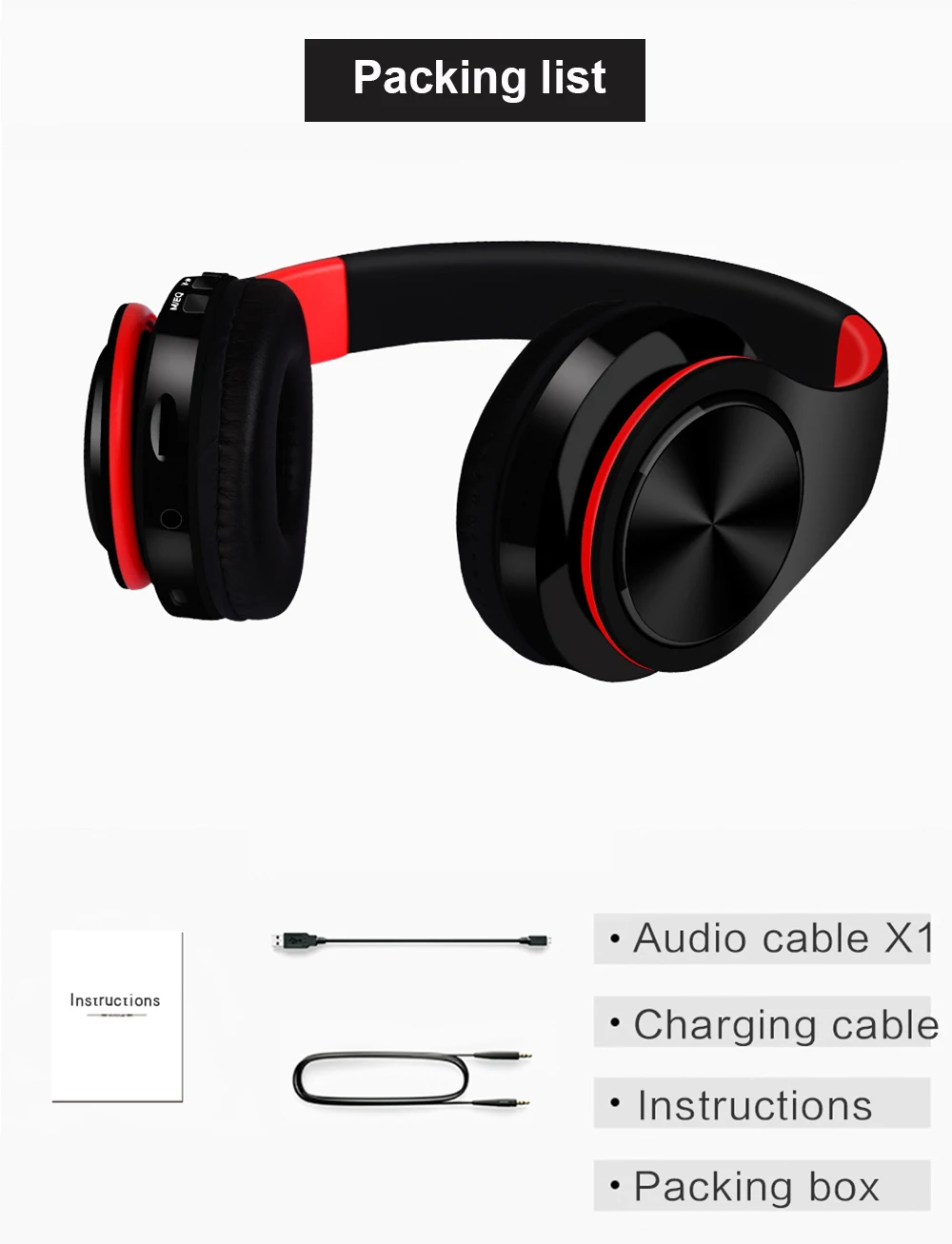 Беспроводные наушники bluetooth гарнитура TF карта проводное подключение стерео HIFI наушники долгий срок службы батареи для ipone/xiaomi/huawei/ipad