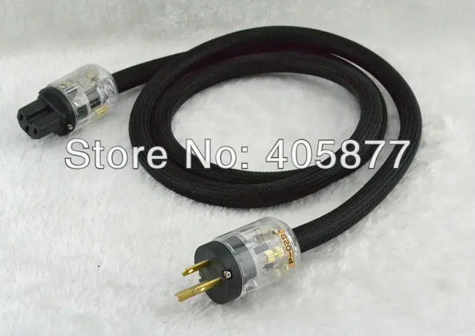 Высококачественный Кабель питания из чистой меди с разъемом P029 + C029 1 5 м|copper power