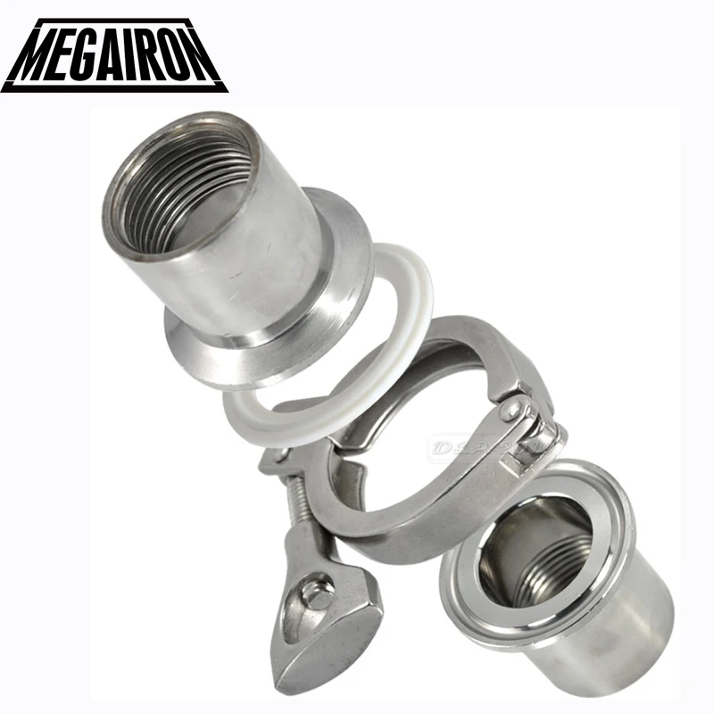 MEGAIRON 1 комплект 3/4 &quotDN20 Нержавеющая сталь SS316 санитарный с внутренней резьбой