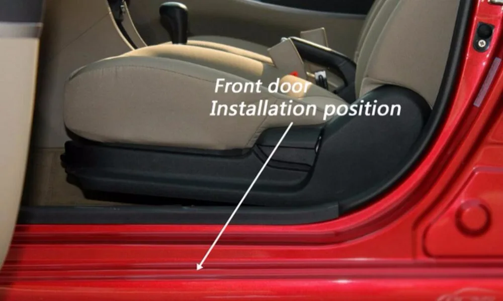 Новинка чехол для Seat Leon 2011 2015 накладка из нержавеющей стали на порог автомобиля 4