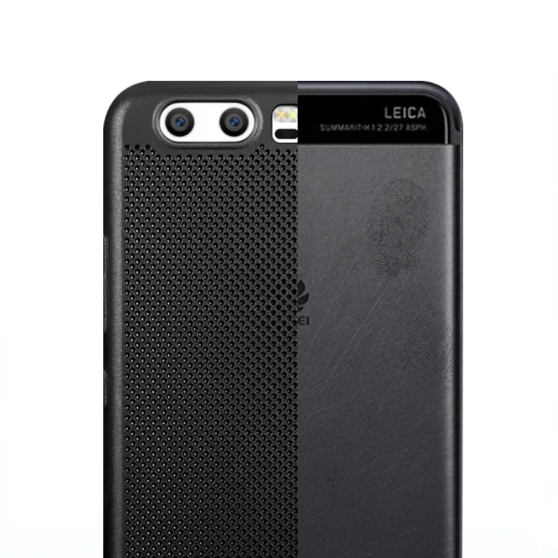 SemgCeKen чехол для huawei p10 plus p 10 p10plus из дышащей сетки излучающей кожу мобильного