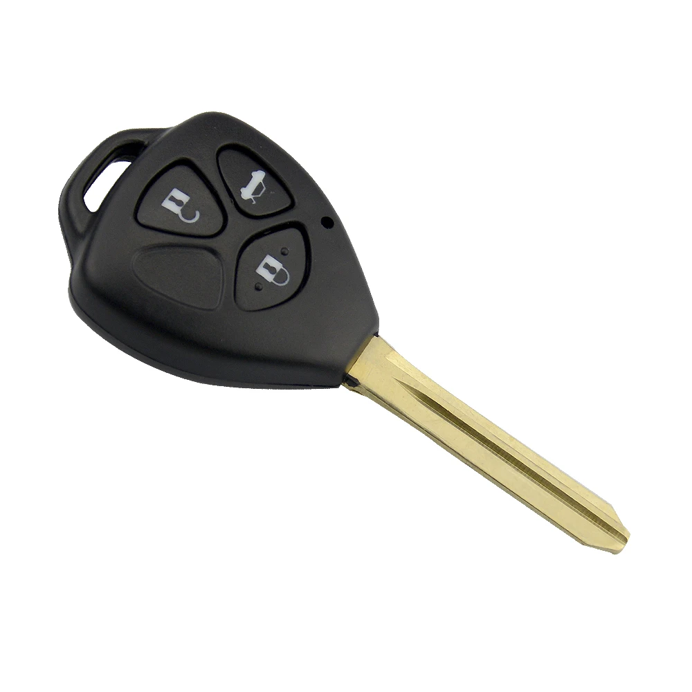 Чехол для ключа OkeyTech Toyota Camry Corolla Prado Vios REIZ Crown RAV4 3 кнопки чехол автомобильного TOY43