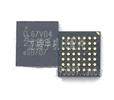50 шт./лот NFC IC 67V04 для Iphone 7 7Plus _ радиочастотный контроллер чип|Платы мобильных