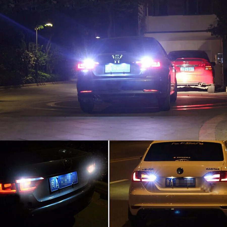 Высокая мощность 10 шт. T15 45 SMD 4014 светодиодный 360MA W16W Canbus error free неполярный Авто